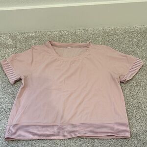 lululemon athletica Blush Short Sleeve Tee